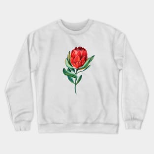 Red Protea Crewneck Sweatshirt